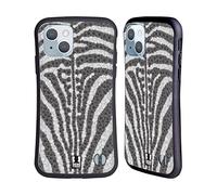 Head Case Designs with Zebra Floral Camo Print Hybrid Case Compatible With Apple iPhone 14