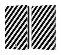 Head Case Designs with Zebra Print Black And White Patterns Leather Wallet Case Compatible With Amazon Kindle 11th Gen 6in 2022