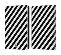Head Case Designs with Zebra Print Black And White Patterns Leather Wallet Case Compatible With Amazon Kindle 11th Gen (2024)