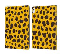Head Case Designs Yellow Spots Mad Print 2 Leather Wallet Case Compatible With Apple iPad Air 13 2024/2025