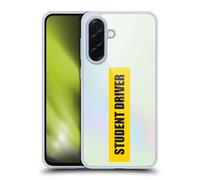 Head Case Designs Yellow Student Driver Signs Gel Case [Military Grade Protection] Compatible With Samsung Galaxy A36 5G
