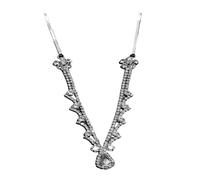 Head Chain 1pc Simple Water Drop Forehead Chain Bride Pendant Jewellery Hair Accessories(SILVER)