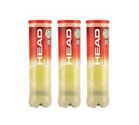 Head Championship Tennis Balls-1 Dozen (3 Tubes X 4 Balls Each) One Colour