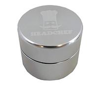 Head Chef Metal Storage Pot Small - Silver
