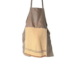 Head Chef Prank Apron, Funny Chef Aprons for Cooking, Adjustable BBQ Chefs Apron for Men, Novelty Men Cooking Pottery Aprons Costume with Secret Pocket, for Man Gift
