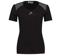 HEAD Club 22 Tech T-Shirt, Womens, Black, Medium