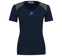 HEAD Club 22 Tech T-Shirt, Womens, Dark Blue, Medium