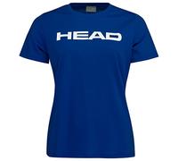 HEAD Club Basic T-Shirt, Womens, Royal Blue, Extra Large