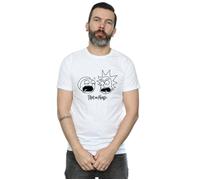 Head Cotton T-Shirt Rick & Morty White XXL