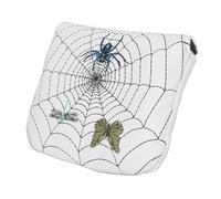 Head Cover for Golf Clubs - Magnetic Funny 3D Spider Web Embroidery | Driver Head Cover for Young Women Teens Golfers Wife Husband Son Daughter Family Friends Colleagues