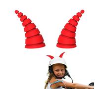 Head Cover Horns Motorcycle,Cute Decorative Horns Head Cover Accessory - Stable Motorbike Head Cover Decor Head Cover Decoration Horn for Motorcycle Electric Bikes