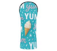 Head Covers for Golf Clubs Headcover with Interchangeable No. Tags Designed to Fit All Woods and Drivers Dessert Yum Pattern