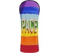 Head Covers for Golf Clubs Premium Leather Accessories with Interchangeable No. Tags for Driver Fairway Wood Hybrid Pace Flag