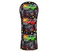 Head Covers for Golf Clubs Race Car Fire Black Stars Hybrid