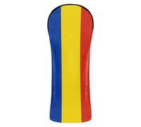Head Covers for Golf Clubs Waterproof Headcovers with Number Tag for Driver Fairway Wood Hybrids National Flag of Romania