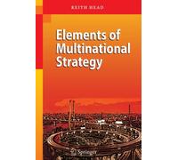 Head - Elements of Multinational Strategy - New paperback or softback - X555z