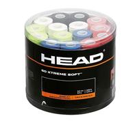 HEAD Extreme Soft Overgrip JAR, 60 assorted colors Tennis, Multi-Coloured-Multicoloured, One Size