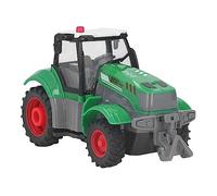 Head Farm Tractor Smooth Edges Inertia Powered Farmer Truck Toy for Children Educational Play