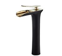 Head faucets Handle Hole Retro Sink Black Bathroom Vanity Faucet Single Hole,White B, Vessel Basin Shower