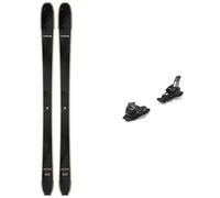 Head - Freeride/Freestyle ski bindings - Pack Kore 100 Ti 2026 for Men - Black Black 184 cm.177 cm