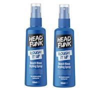 Head Funk Rough It Up Beach Wave Styling Spray - Achieve Tousled, Natural-Looking Hair - 150ml - Pack of 2