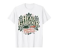 Head Gardener Whatever I Say Grows Funny Gardening Lover Value Graphic T-Shirt