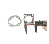 Head Gasket And Base Gasket Compatible With Scooter Moped D1E41QMB TB50 TB60 GEELY 50 QINGQI MULAN QM50QT-B2 RAN 2 RAN2 Suitable Compatible with Various 50cc Models(TB50)