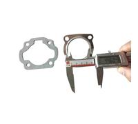 Head Gasket And Base Gasket Compatible With Scooter Moped D1E41QMB TB50 TB60 GEELY 50 QINGQI MULAN QM50QT-B2 RAN 2 RAN2 Suitable Compatible with Various 50cc Models(TB60)