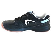 HEAD Grid, Unisex Adults’ Squash Shoes, Black (Black/White), 9 UK (43 EU)