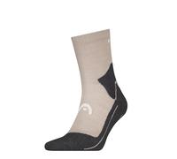 HEAD Hiking Warm Crew Sock, Taupe, 43-46