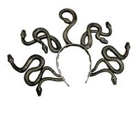 Head Hoop Headpiece Non-slip Halloween Queen Cosplay Snake Hair Hoop Headwear
