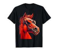 Head Horses Funny Humorous Sunglasses T-Shirt