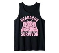 Head Hurts Humor Headache Survivor Tank Top
