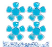 Head Ice Pack - 18x18cm Cooling Gel Pad, Reusable Cold Pack, Breathable Helmet Insert | Ergonomic Hard Hat Summer Cold Packs for Men Women Outdoor Travel Sports Hiking Cycling Construction Riding