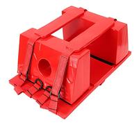 Head Immobilizer,Waterproof Portable Lightweight Emergency Spine Board Reusable Head Immobilizer with Adjustable Straps for Backboard Universal EMS EMT Emergency (Red)