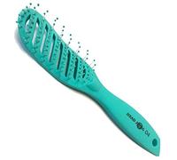 Head Jog 04 - Curved Turquoise Vent Brush