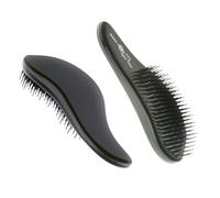 Head Jog 111 Mane Tamer Hair Brush. Detangling For Tangle Free Hair (Black)