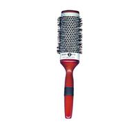 Head Jog 72. 53mm Ceramic Wooden Radial Round Brush. Styling & Volumising Hair Tool With Nylon Bristle & Vented, Ceramic Barrel For Smooth Hair With Shine. Versatile Wooden Hair Brush.