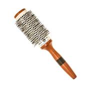 Head Jog 73. 43mm Ceramic Wooden Radial Round Brush For Styling Hair