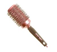 Head Jog 79 Pink Radial Brush. Ceramic Coating Barrel with Ionic Bristle & Rubber Handle. Lightweight & Durable Hair Brush for Hairdressing. Reduce Frizz for Healthy Looking Hair. (50mm)