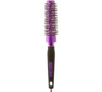 Head Jog 87 Purple Radial Brush. Ceramic Coating Barrel with Nylon Bristle & Rubber Handle. Lightweight & Durable Hair Brush for Hairdressing. Reduce Frizz for Healthy Looking Hair. (25mm)