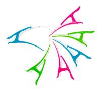 Head Jog Eagle Klipz Hair Sectioning Clips With Strong Grip. Professional No Crease Crocodile Hair Clips For Sectioning & Styling. Suitable For All Hair Lengths & Types (Green, Blue & Pink 6 Pack)