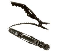 HEAD JOG HAIRDRESSER HAIR SALON STYLIST SECTION DINO KLIPZ - PACK OF 4 BLACK