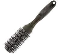 Head Jog Light 127 (33mm) Radial Hair Brush Brush, Black Cushion Thermal Coated Heat Resistant Nylon Bristle. Brush For Blow Drying & Straightening. Ideal For Long, Thick, Wavy Hair & Extensions.