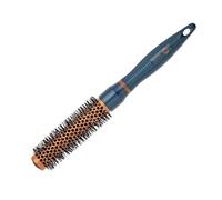 Head Jog Twilight XL Round Hair Brush For Blow Drying - Copper and Ceramic Round Brush In 4 Sizes. Ergonomic Handles For Easy Styling, High Temperature Resistant and Anti Bacterial Surface (25mm)