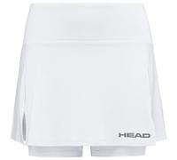 HEAD Unisex Kids Club Basic Girls Skort, White, 7-8 Years UK