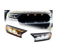 Head Lamp Compatible For Ford Ranger LED Headlight 2015-2021 Headlights Ranger DRL Turn Signal High Beam Angel Eye Projector Lens