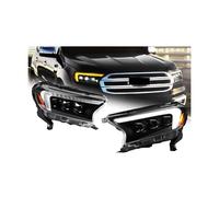 Head Lamp Compatible For Ford Ranger LED Headlight 2016-2021 Headlights Ranger DRL Turn Signal High Beam Angel Eye Projector Lens