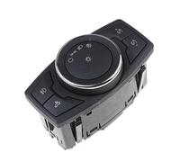 Head Lamp Switch Compatible With For 2015 2016 2017 2018 2019 Car Head Light Headlight Fog Light Lamp Control Switch Replacement FL3T13D061BCW
