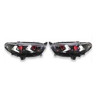 Head Lamp Upgrade Modified For Ford For Mondeo Red Demon Eye 2013-2016 Dynamic Signal Auto Accessories Headlamps Assembly(Red Demon Eye)